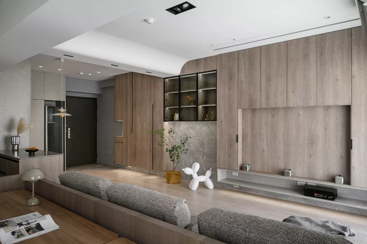 沉穩木質味_文青溫馨宅